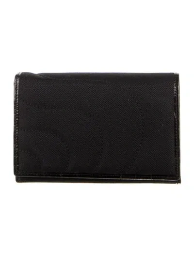 Pre-owned Montblanc Card Holder In Black