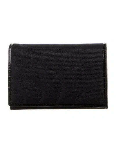 Pre-owned Montblanc Card Holder In Black