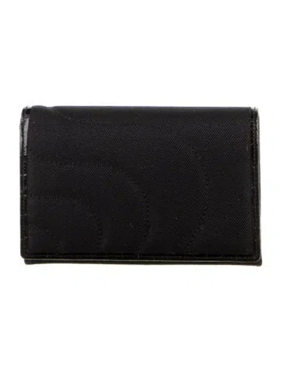 Pre-owned Montblanc Card Holder In Black