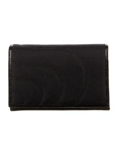 Pre-owned Montblanc Card Holder In Black
