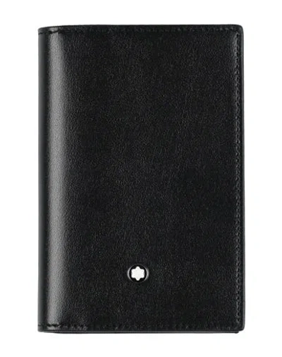 Montblanc Cardholder Black Size - Leather