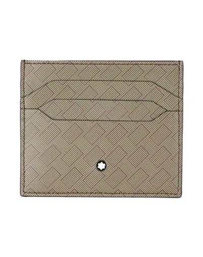 Montblanc Cardholder Military Green Size - Leather