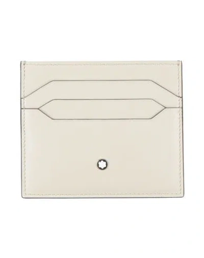 Montblanc Cardholder Off White Size - Leather