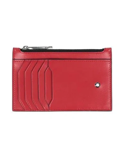 Montblanc Cardholder Red Size - Leather