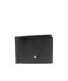 Montblanc Clip Wallet In Black
