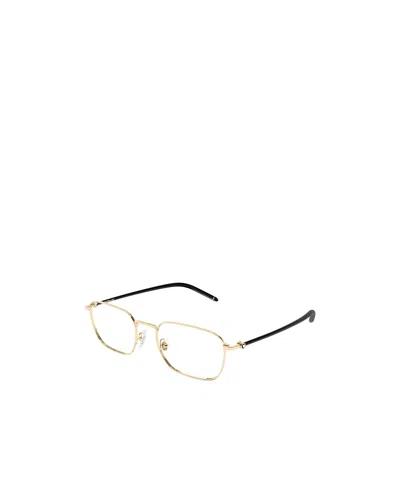 Montblanc Colourblock Glasses In Nude