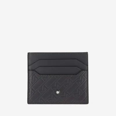 Montblanc Dark Grey  6 Compartment Card Holder