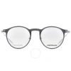 MONTBLANC MONTBLANC DEMO PHANTOS MEN'S EYEGLASSES MB0099O 001 48