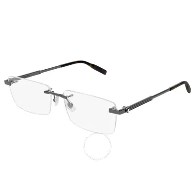 Montblanc Demo Rectangular Men's Eyeglasses Mb0030o 006 59 In N/a