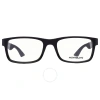 MONTBLANC MONTBLANC DEMO RECTANGULAR MEN'S EYEGLASSES MB0301O 001 54