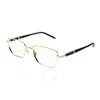 Montblanc Demo Rectangular Men's Eyeglasses Mb0347o 004 54