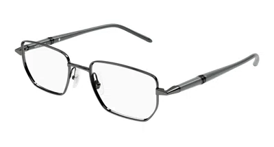 Montblanc Demo Rectangular Men's Eyeglasses Mb0347o 006 54 In Black