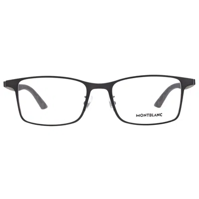 Montblanc Demo Rectangular Men's Eyeglasses Mb0361o 008 56 In Black