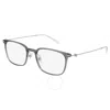 Montblanc Demo Square Men's Eyeglasses Mb0100o 001 52 In Grey