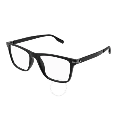 Montblanc Demo Square Men's Eyeglasses Mb0251o 001 54 In Black