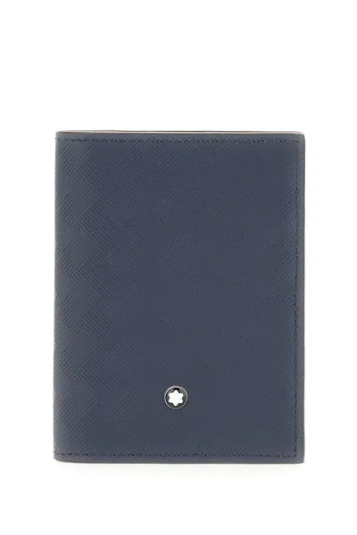 Montblanc Document Holder In Blue