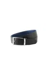 Montblanc Double-sided Pin Buckle Belt In Black