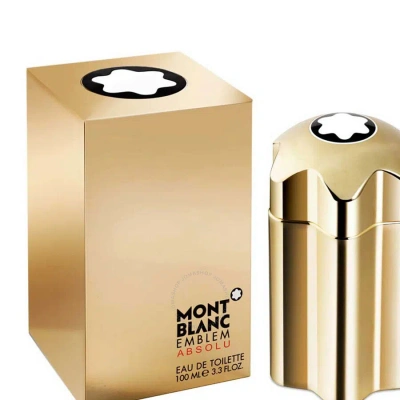 Montblanc Emblem Absolu / Mont Blanc Edt Spray 3.3 oz (100 Ml) (m) In Honey / Pink