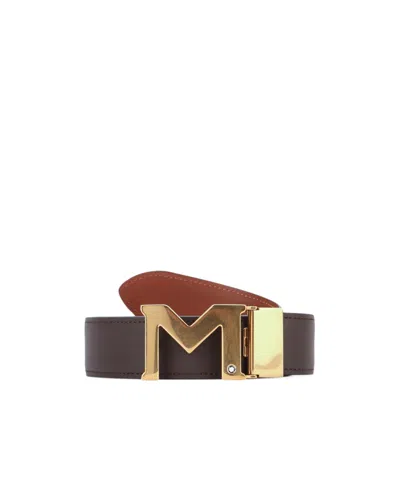 MONTBLANC ENGRAVED BELT