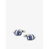 Montblanc Starwalker Cufflinks Steel And Lacquer
