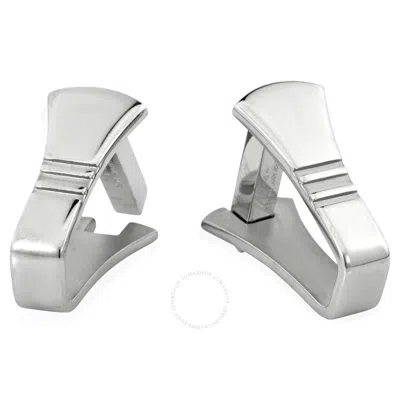 Montblanc Essential Sartorial Cufflinks In Silver Tone