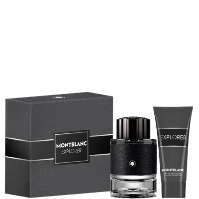 Montblanc Explorer Eau De Parfum 60ml Gift Set (worth £71) In White