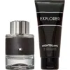 Montblanc Explorer Eau De Parfum Gift Set In No Color