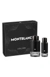 Montblanc Explorer Eau De Parfum Set $200 Value In No Color