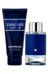 Montblanc Explorer Eau De Parfum Set In No Color