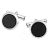 Montblanc Extreme 2.0 Men's Stainless Steel Cufflink In Silver Tone/black