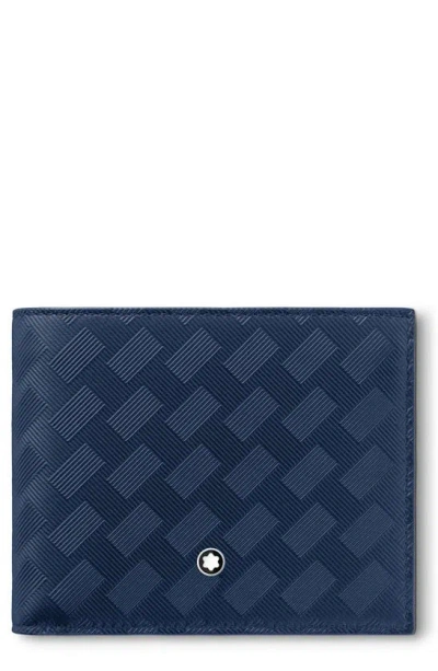 Montblanc Extreme 3.0 Wallet 6cc In Ink Blue