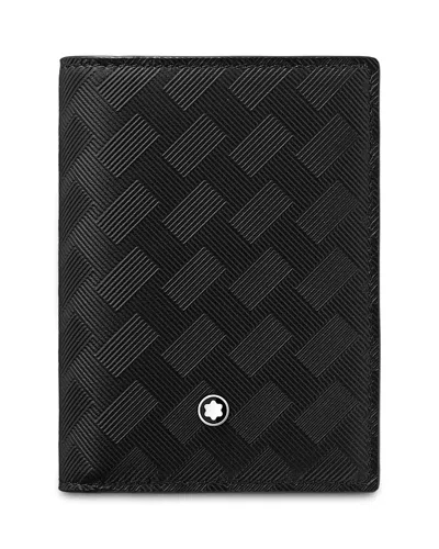 Montblanc Extreme 3.0 Cross-grain Leather Billfold Wallet In Black