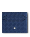 Montblanc Extreme 3.0 Leather Card Holder In Blue