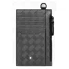 Montblanc Extreme 3.0 Card Holder 8cc With Zipped Pocket In Gray