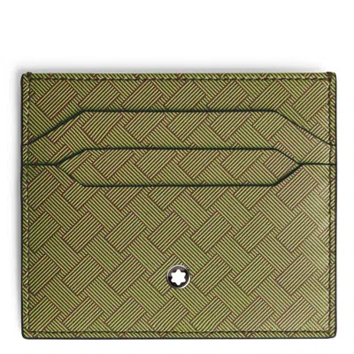 Montblanc Extreme 3.0 Card Holder In Green