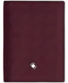 Montblanc Extreme 3.0 Leather 4cc Card Holder In Cassis