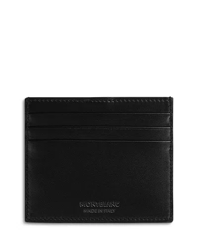 Montblanc Extreme 3.0 Leather 6cc Card Holder In Black