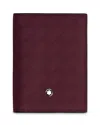 Montblanc Extreme 3.0 Leather Card Case In Dark Red