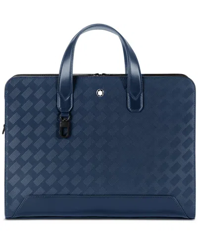 Montblanc Extreme 3.0 Leather Document Case In Blue