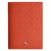 Montblanc Extreme 3.0 Leather Passport Holder In Orange