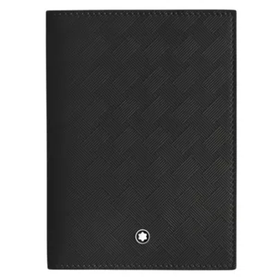 Montblanc Extreme 3.0 Leather Passport Holder In Black