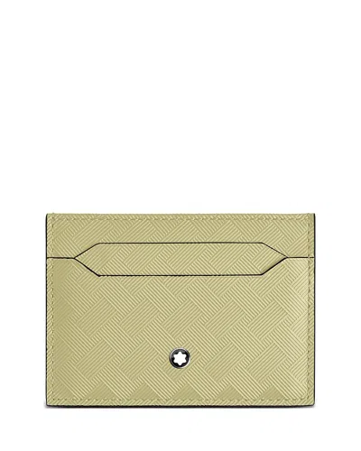 Montblanc Extreme 3.0 Logo Card Holder In Green