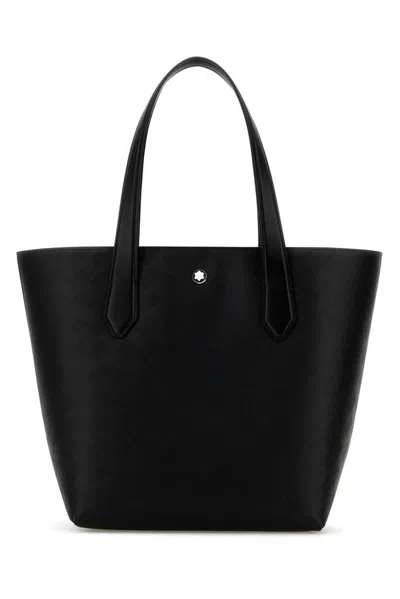 Montblanc Medium Extreme 3.0 Motif Shopping Bag In Black