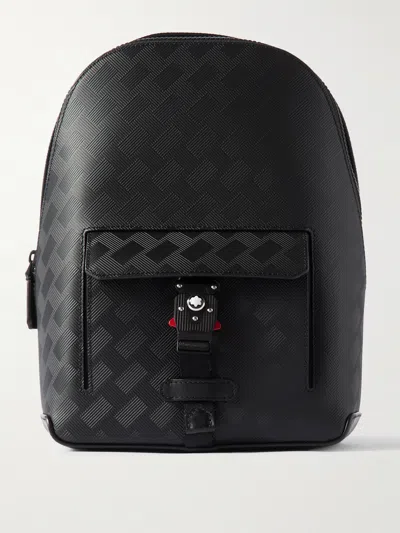 Montblanc Extreme 3.0 Mini Textured-leather Backpack In Black