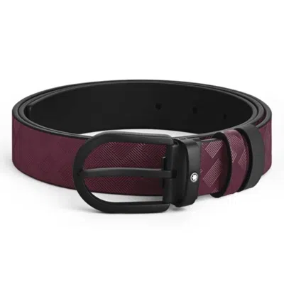 Montblanc Extreme 3.0 Reversible Belt In Purple