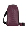 Montblanc Extreme 3.0 Sling Bag In Blackcurrant Color