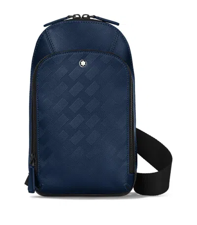 Montblanc Ink Blue Extreme 3.0 Cowhide Sling Bag