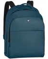 Montblanc Extreme 3.0 Three Compartment Leather Backpack In Blue