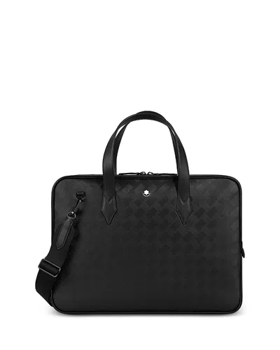Montblanc Extreme Leather Briefcase In Black