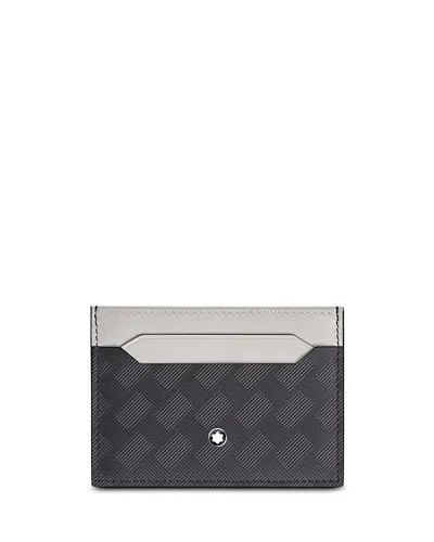 Montblanc Extreme Leather Card Case In Black